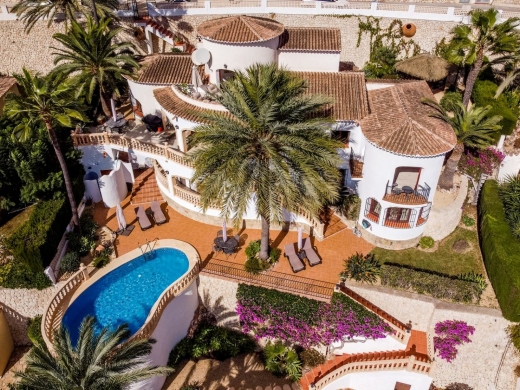 4 bed villa in Moraira