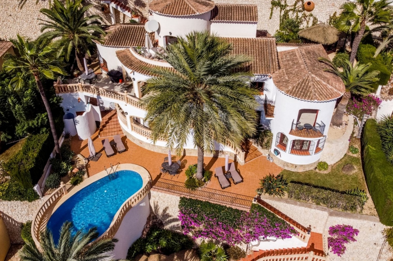 4 bed villa in Moraira