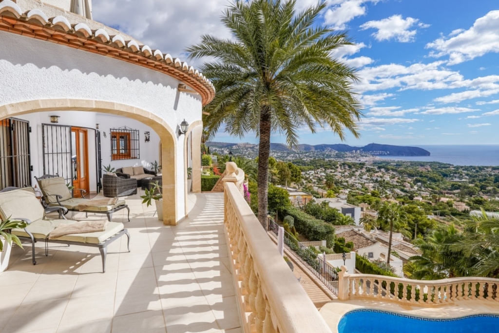 4 bed villa in Moraira