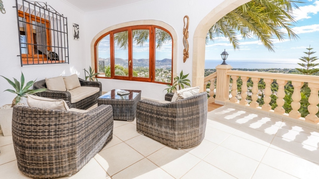 4 bed villa in Moraira