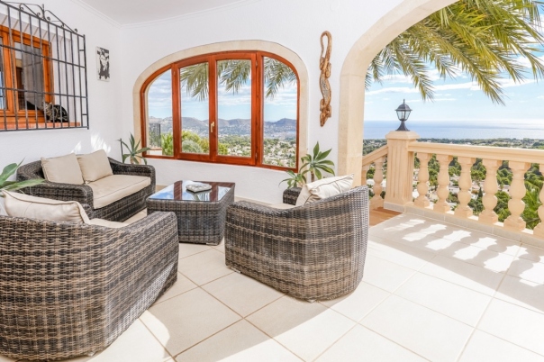 4 bed villa in Moraira