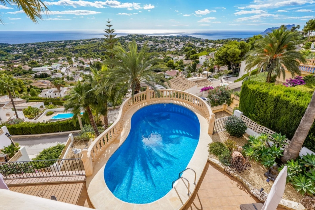 4 bed villa in Moraira
