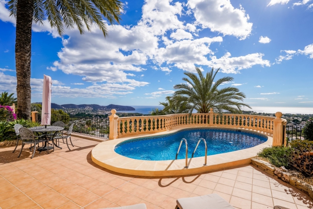 4 bed villa in Moraira