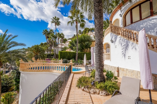 4 bed villa in Moraira