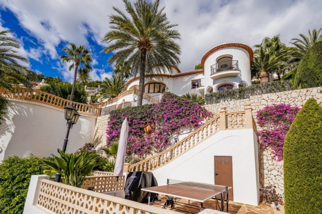 4 bed villa in Moraira