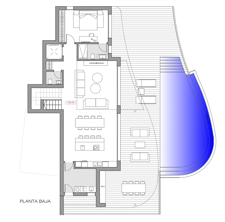 4 bed casa / chalet in Teulada