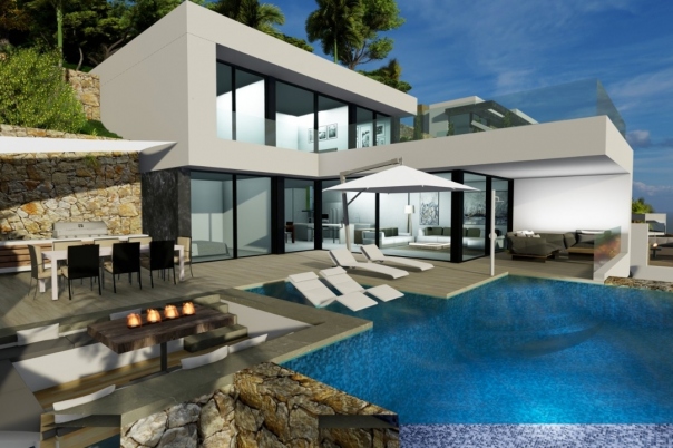 4 bed villa in Calpe