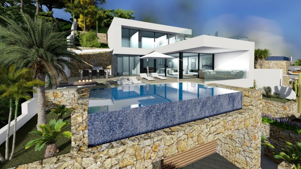 4 bed villa in Calpe