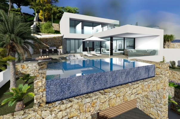 4 bed villa in Calpe