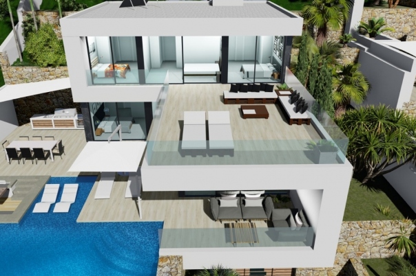 4 bed villa in Calpe