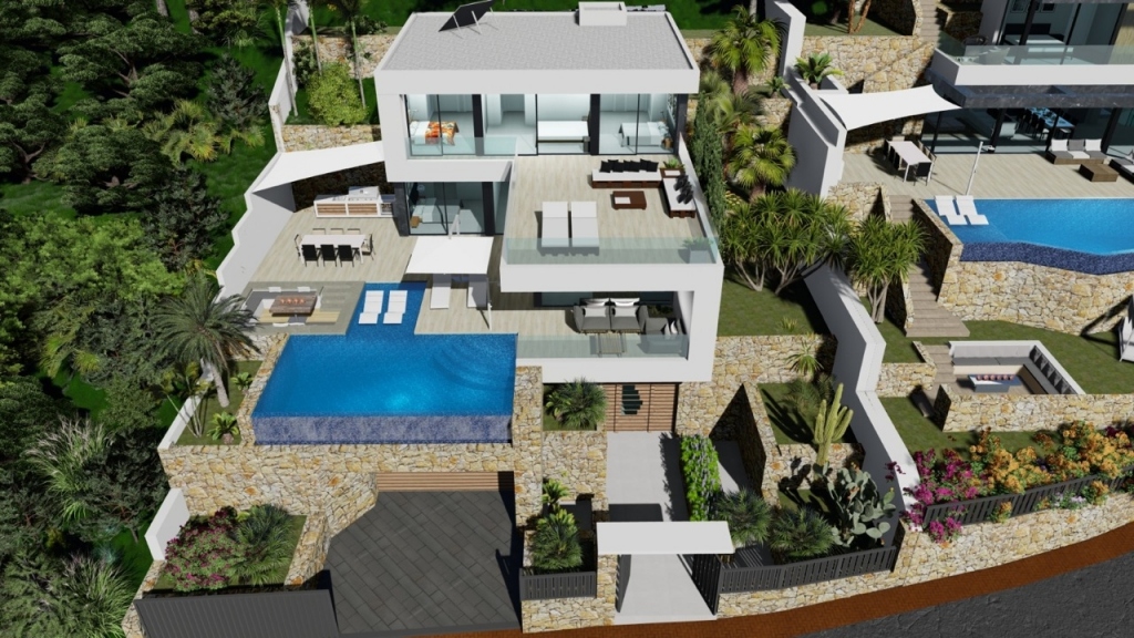 4 bed villa in Calpe