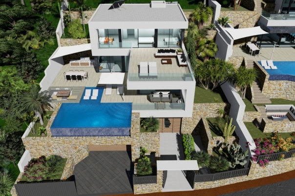 4 bed villa in Calpe