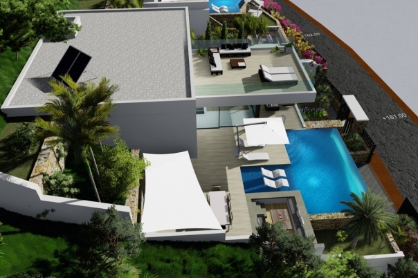4 bed villa in Calpe