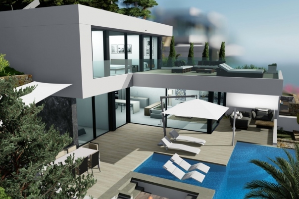 4 bed villa in Calpe