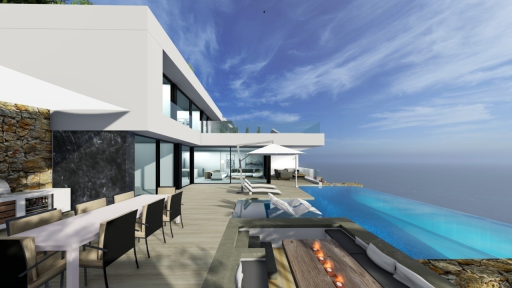 4 bed villa in Calpe