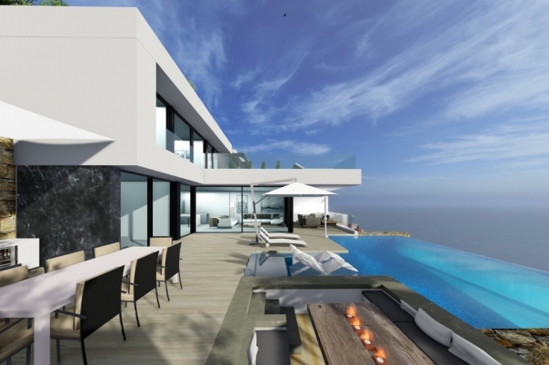 4 bed villa in Calpe