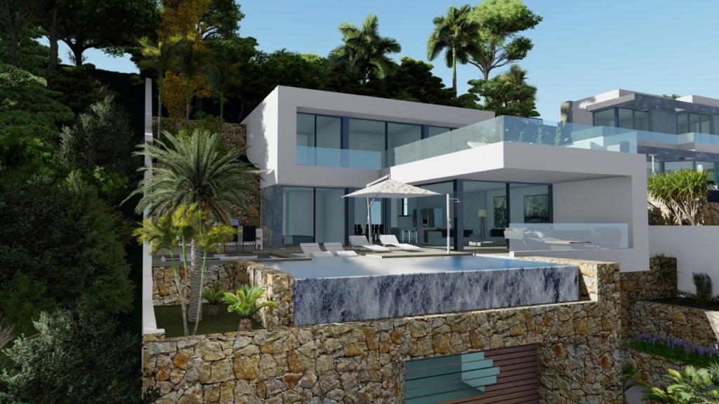 4 bed villa in Calpe