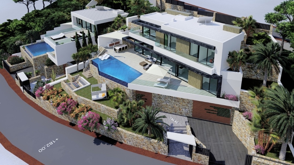 4 bed villa in Calpe