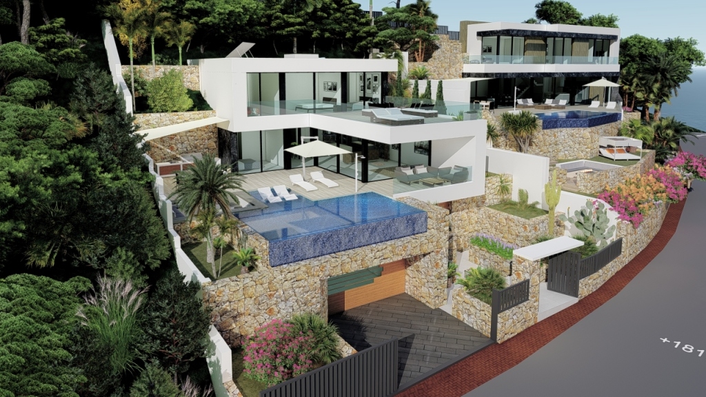 4 bed villa in Calpe