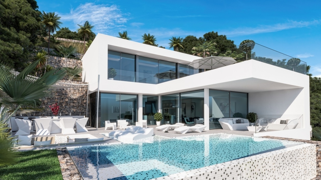4 bed villa in Calpe