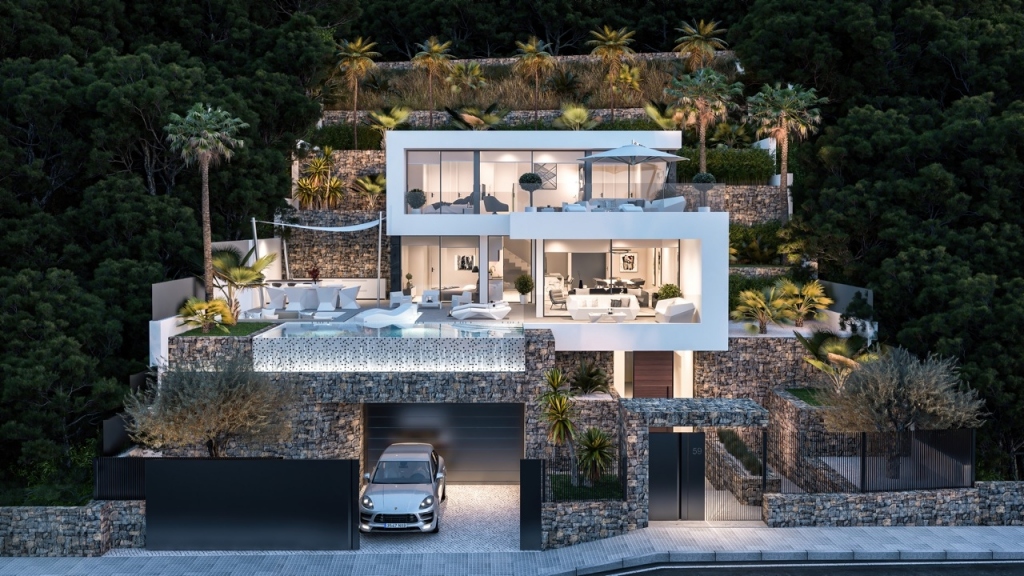 4 bed villa in Calpe