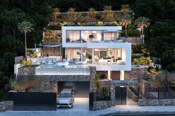 4 bed villa in Calpe