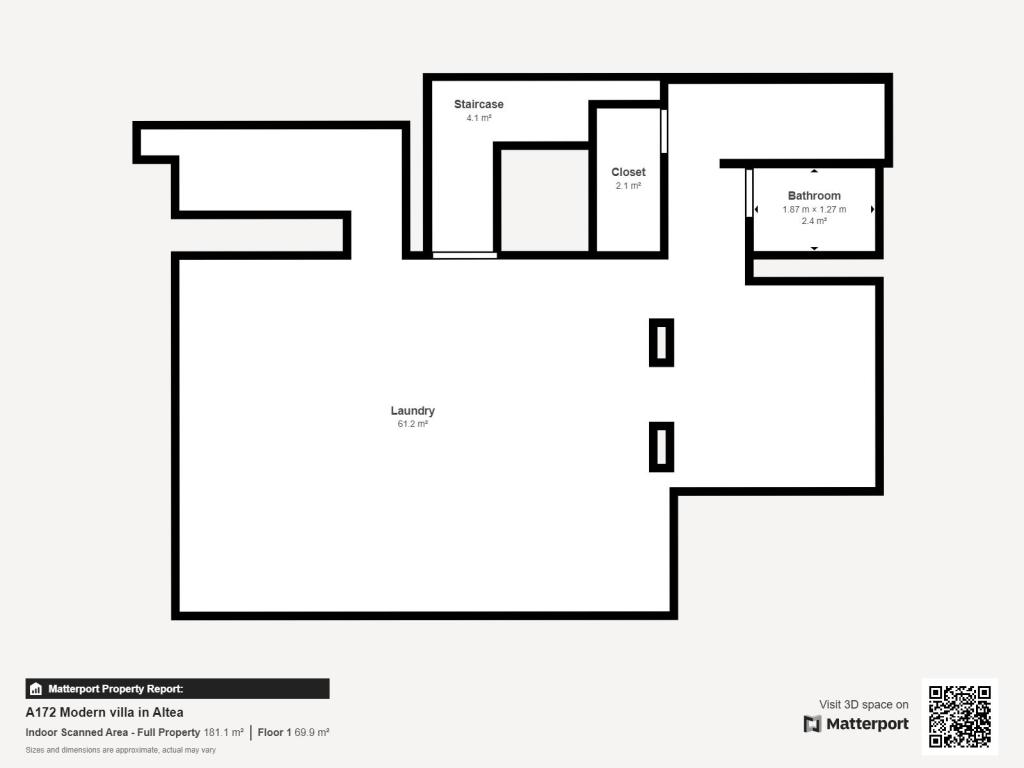 3 bed villa in Altea