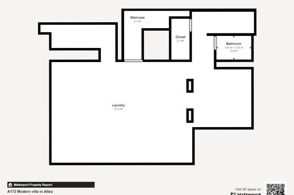 3 bed villa in Altea