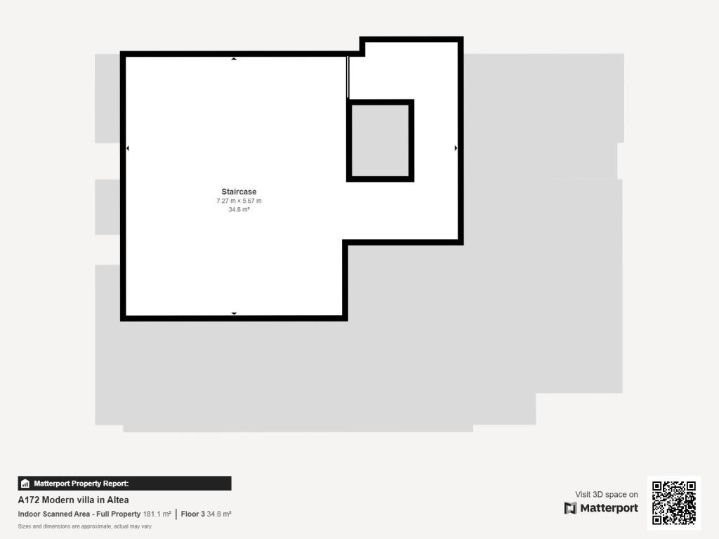 3 bed villa in Altea