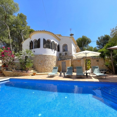 5 bed villa in Moraira