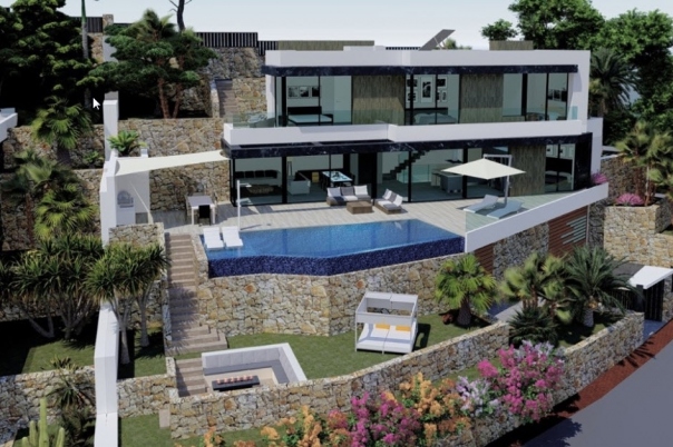 4 bed villa in Calpe
