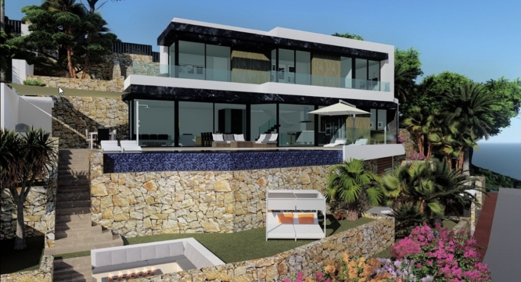 4 bed villa in Calpe