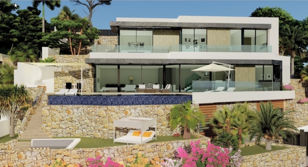 4 bed villa in Calpe