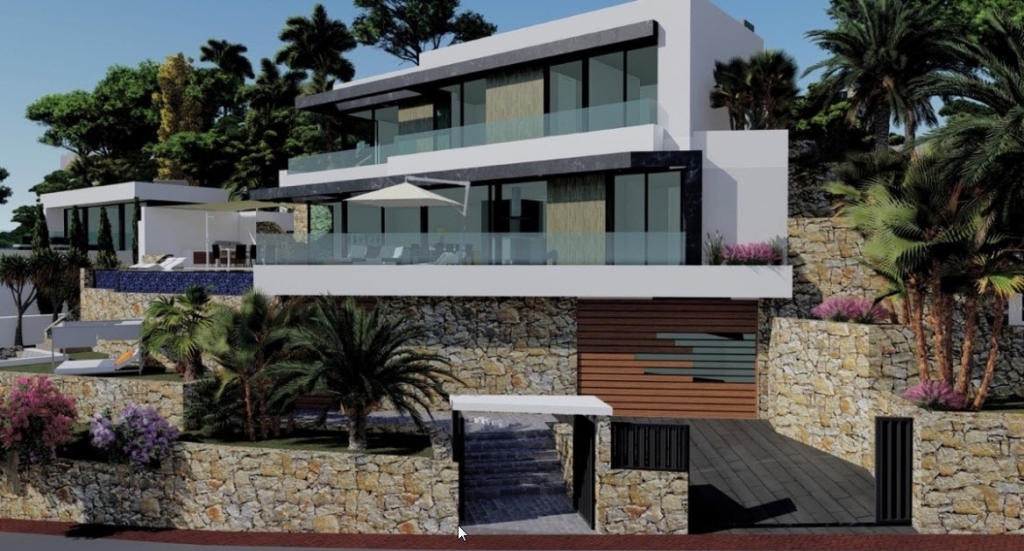 4 bed villa in Calpe