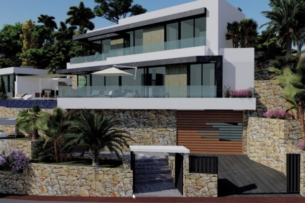 4 bed villa in Calpe