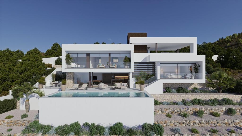 4 bed villa in Altea