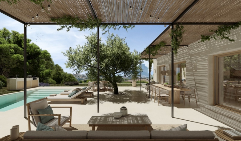 4 bed villa in Calpe