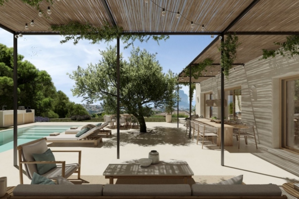 4 bed villa in Calpe