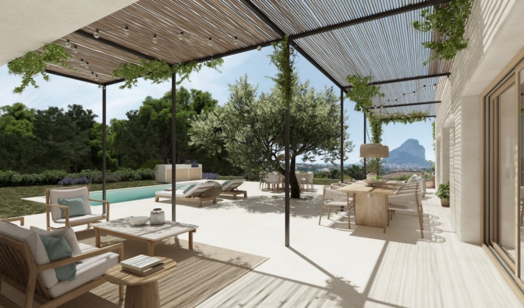 4 bed villa in Calpe