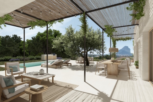 4 bed villa in Calpe