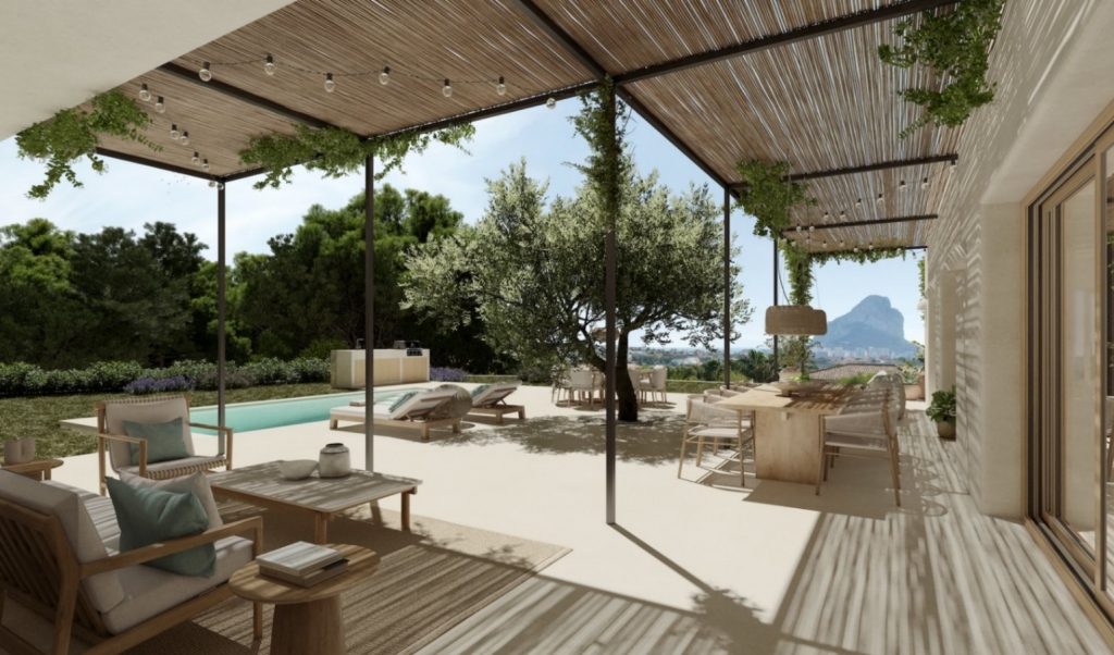 4 bed villa in Calpe