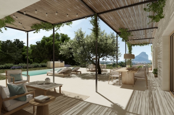 4 bed villa in Calpe