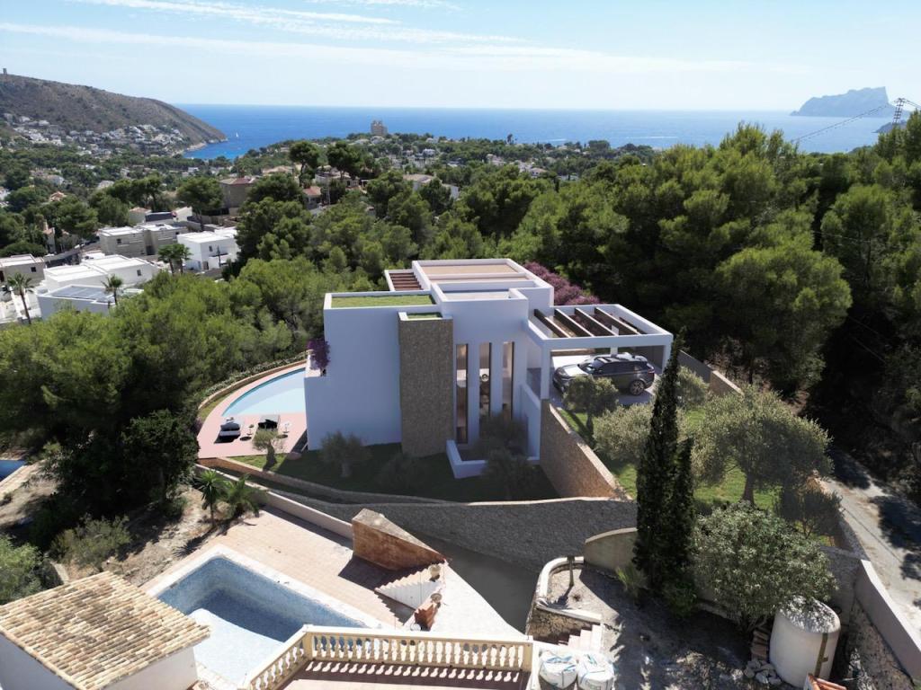 4 bed villas in Moraira