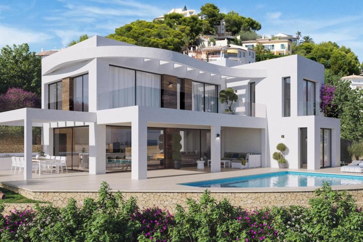 4 bed villas in Moraira
