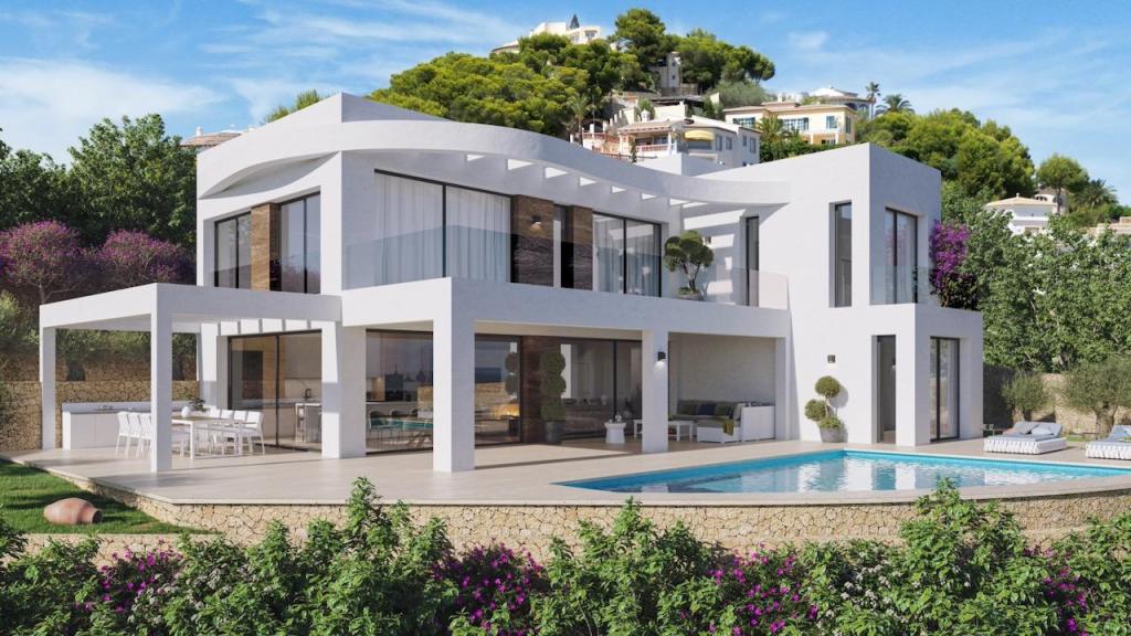 4 bed villas in Moraira
