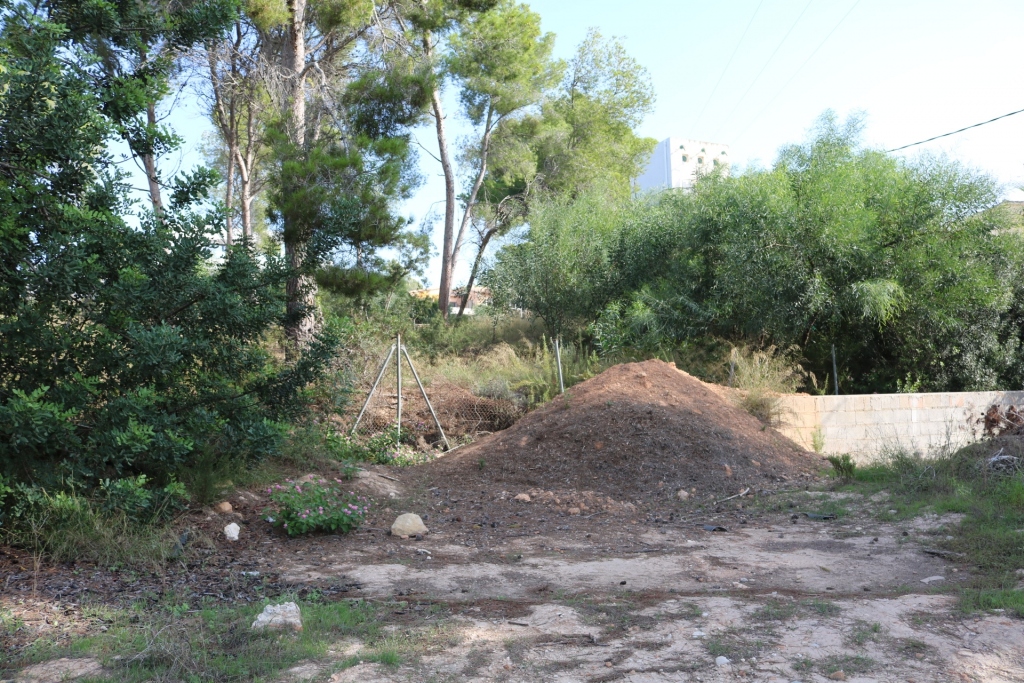 plot in Moraira