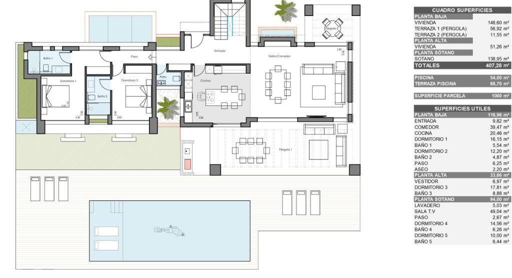 5 bed villa in Jávea