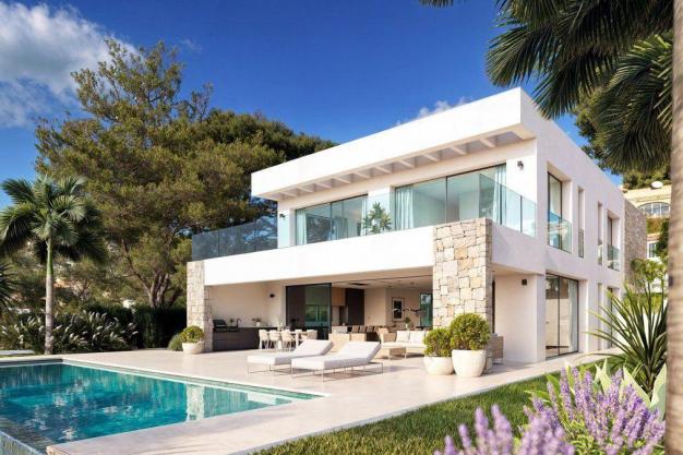 4 bed villa de lujo in Moraira