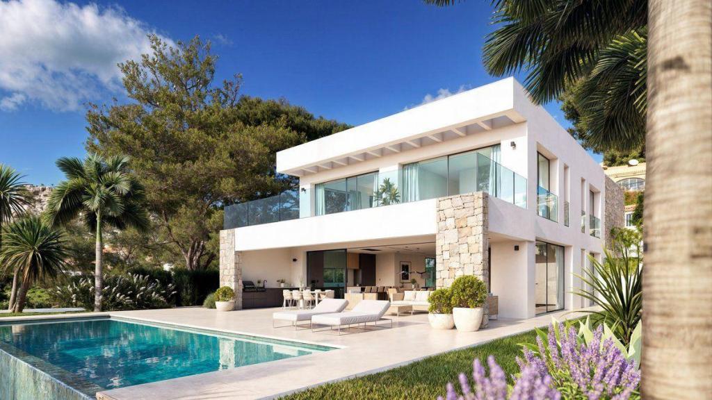 4 bed villa de lujo in Moraira