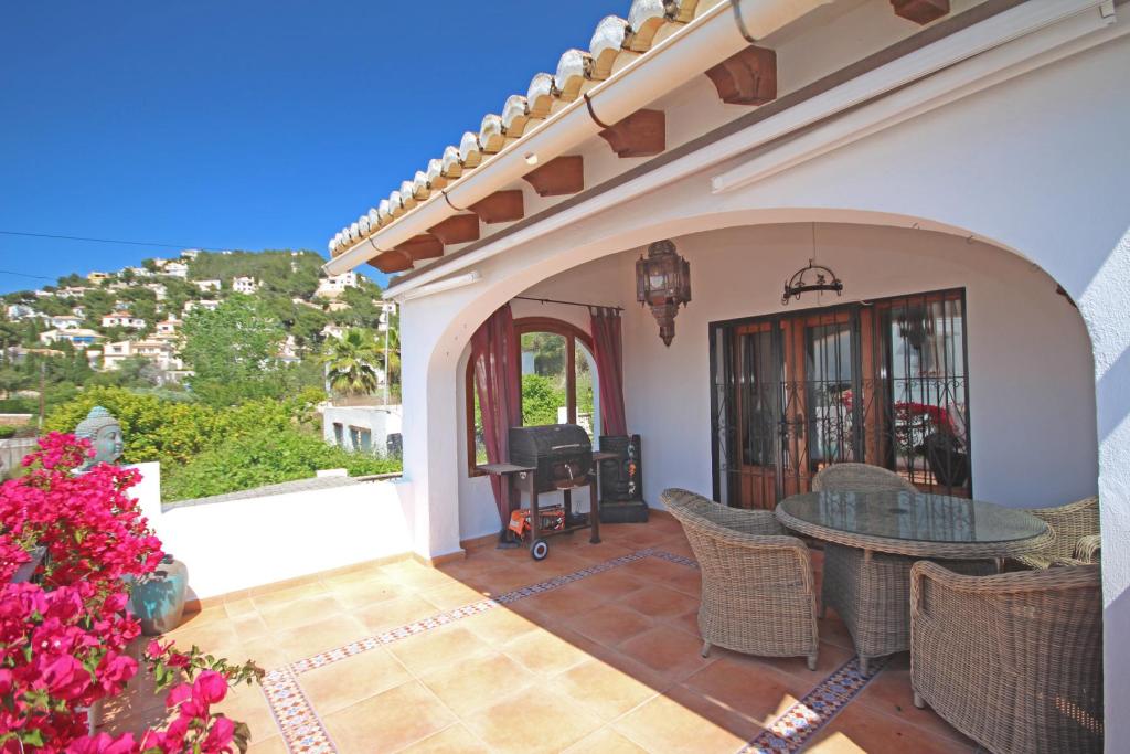 3 bed villa in Moraira